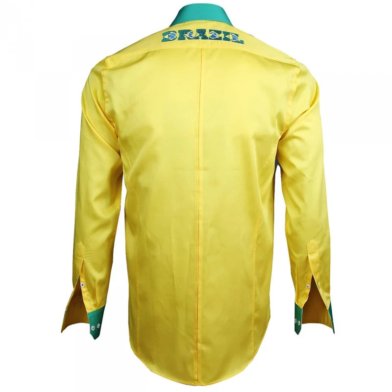 Chemise homme série limitée coupe cintrée BRAZIL Andrew Mac Allister