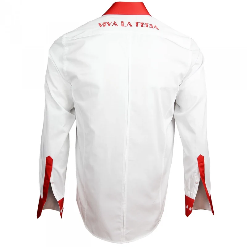 Chemise homme brodée coupe cintrée FERIA Andrew Mac Allister