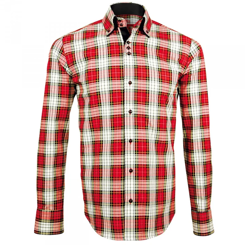 Chemise homme double col coupe cintrée QUEENSLAND Andrew Mac Allister