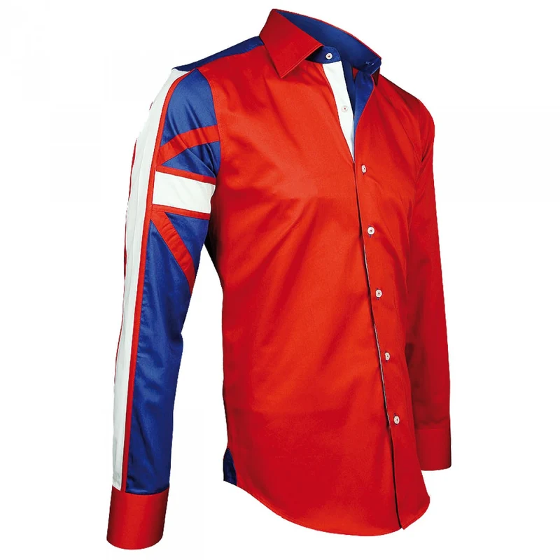 Chemise homme fashion coupe cintrée BRITANICA Andrew Mac Allister