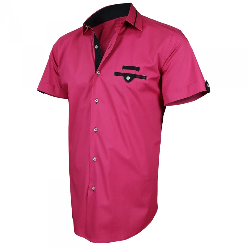 Chemisette homme mode coupe cintrée TASCOLIA Emporio balzani