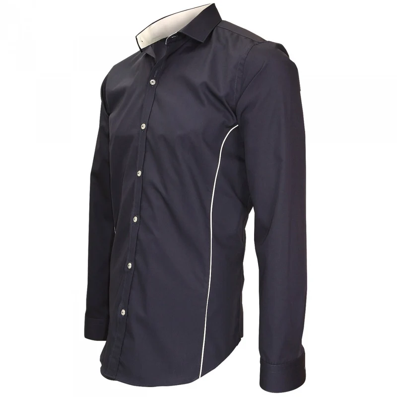 Chemise homme mode col italien coupe cintrée UGO Emporio balzani