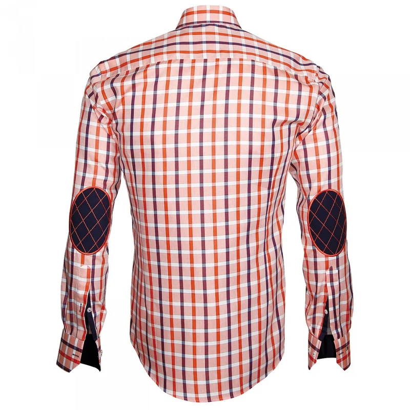 Chemise homme à coudières coupe cintrée AREZZO Emporio balzani