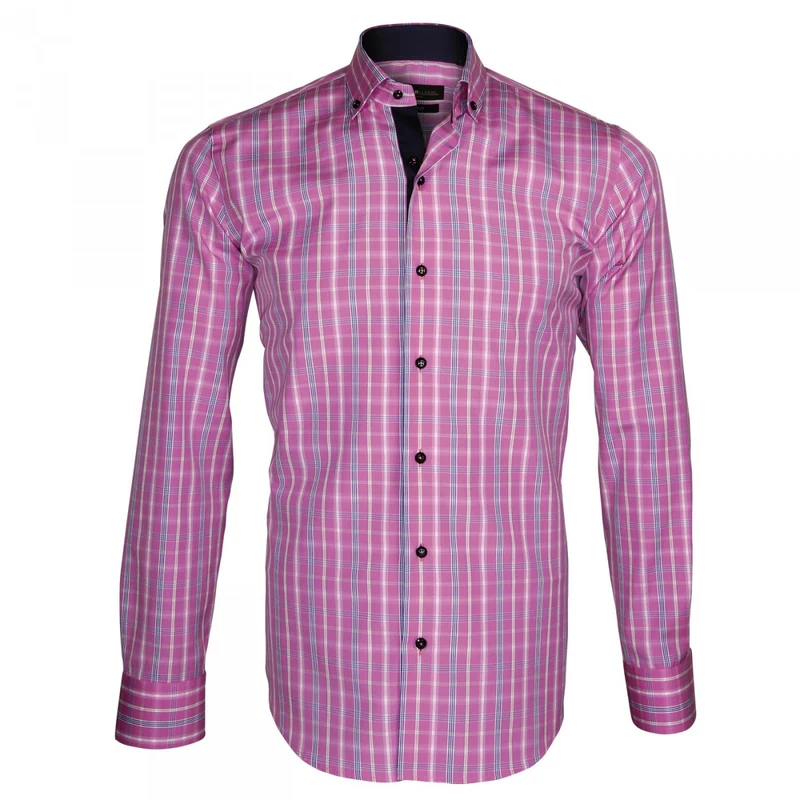 Chemise homme à coudières coupe cintrée AREZZO Emporio balzani