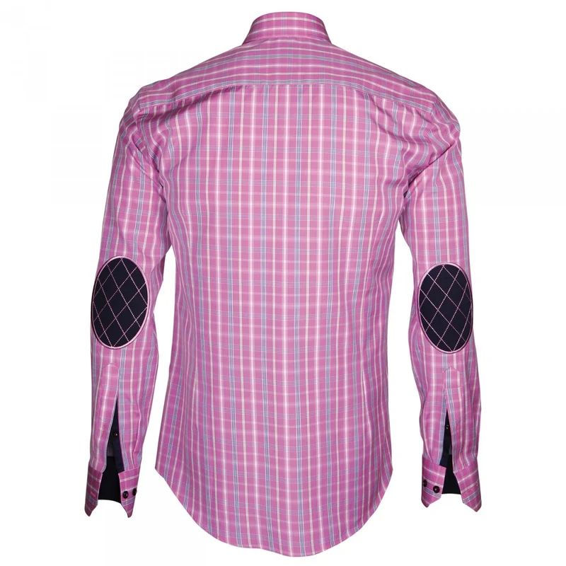 Chemise homme à coudières coupe cintrée AREZZO Emporio balzani
