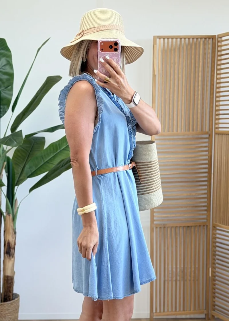 Robe en lyocell