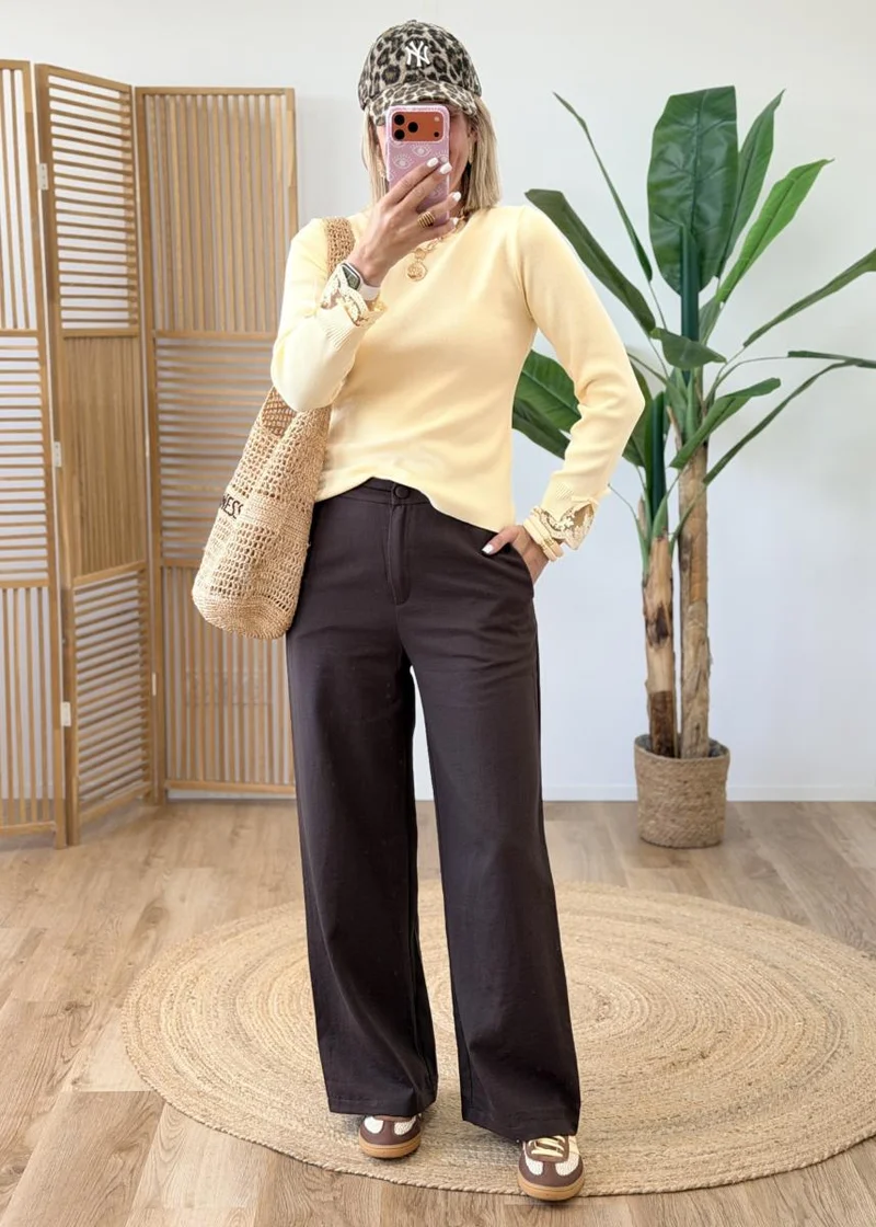 Pull Ashley jaune