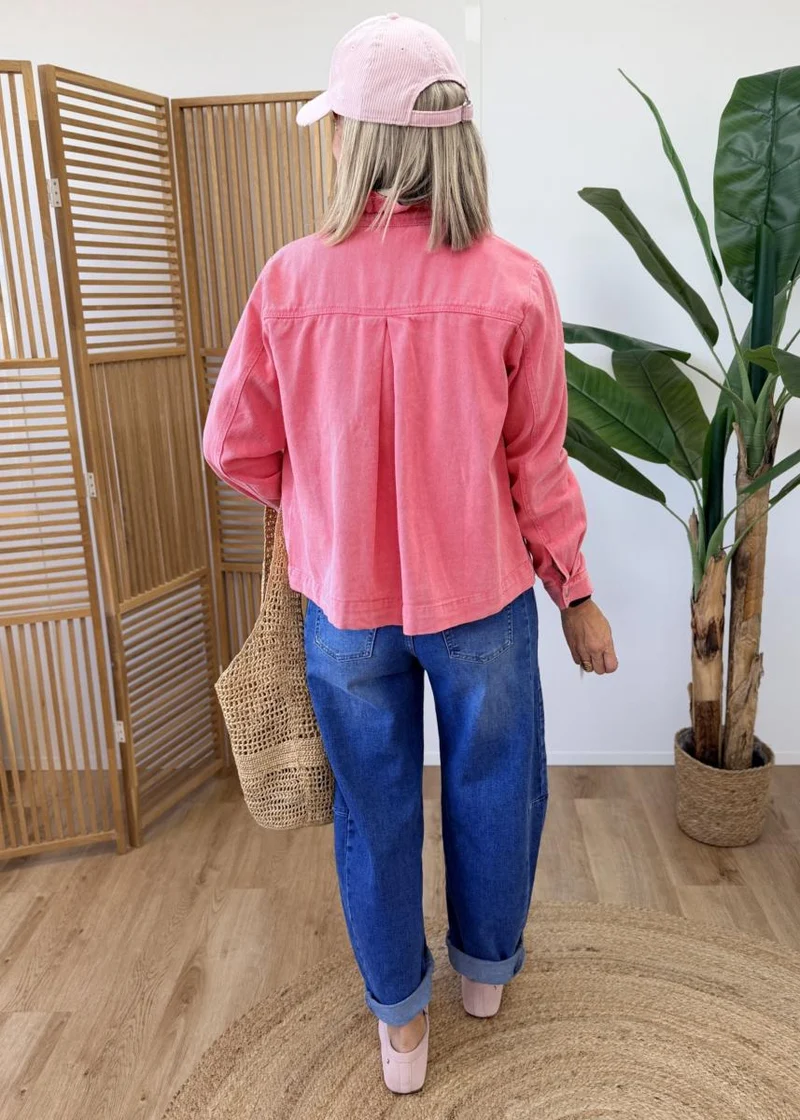 Veste Zoé corail