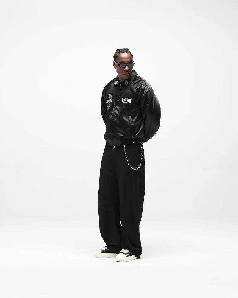 Represent x Viper Souvenir Jacket - Jet Black