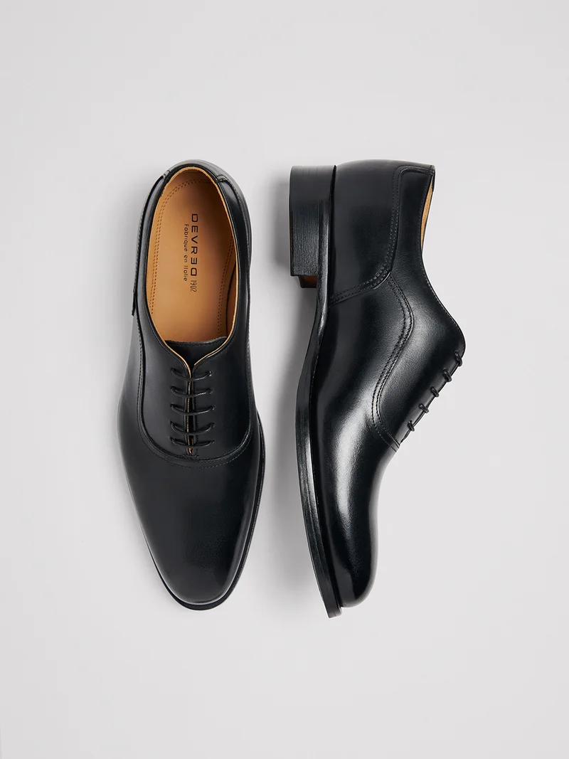 Richelieus en cuir