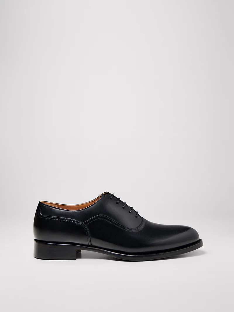 Richelieus en cuir
