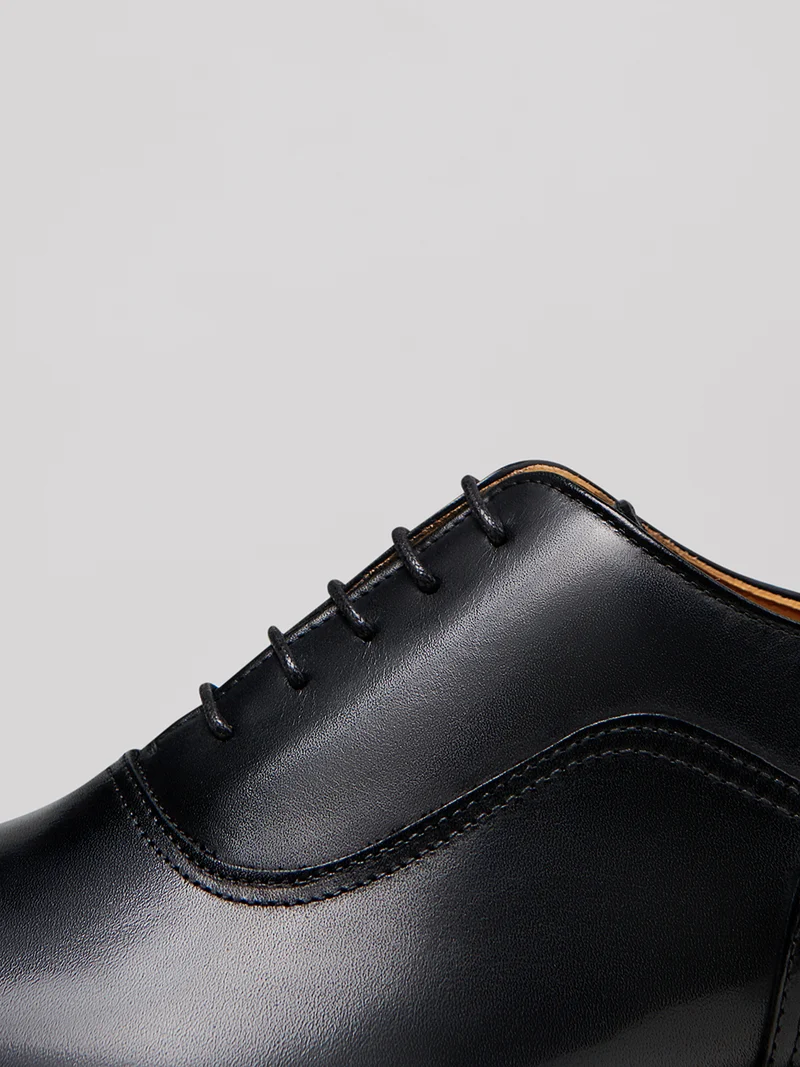 Richelieus en cuir