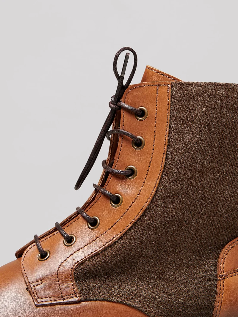 Bottines en cuir