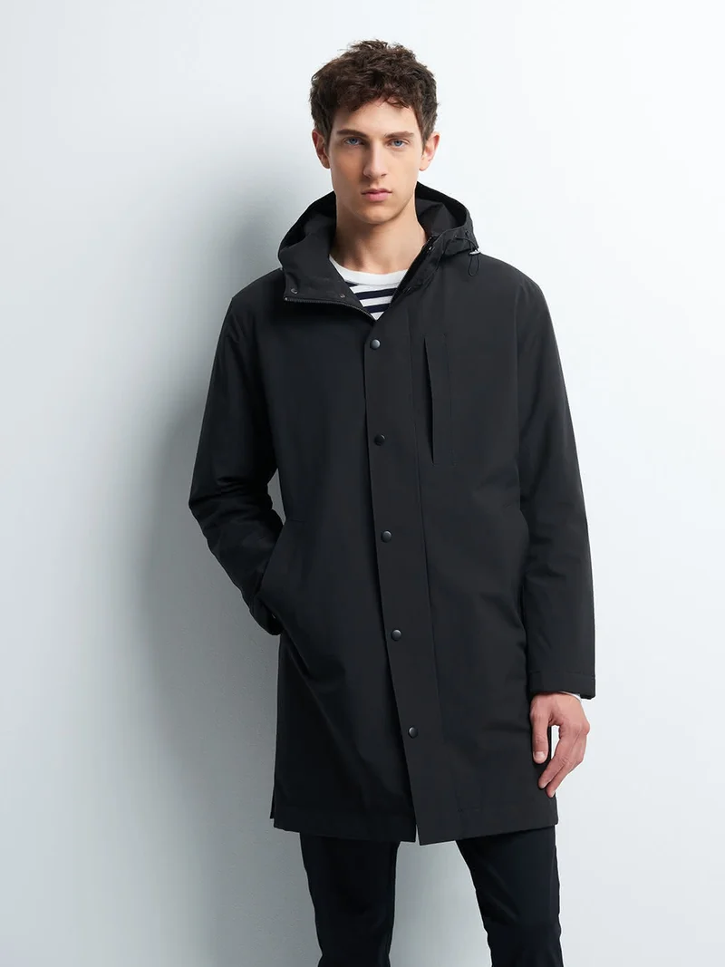 Imperméable déperlante à capuche