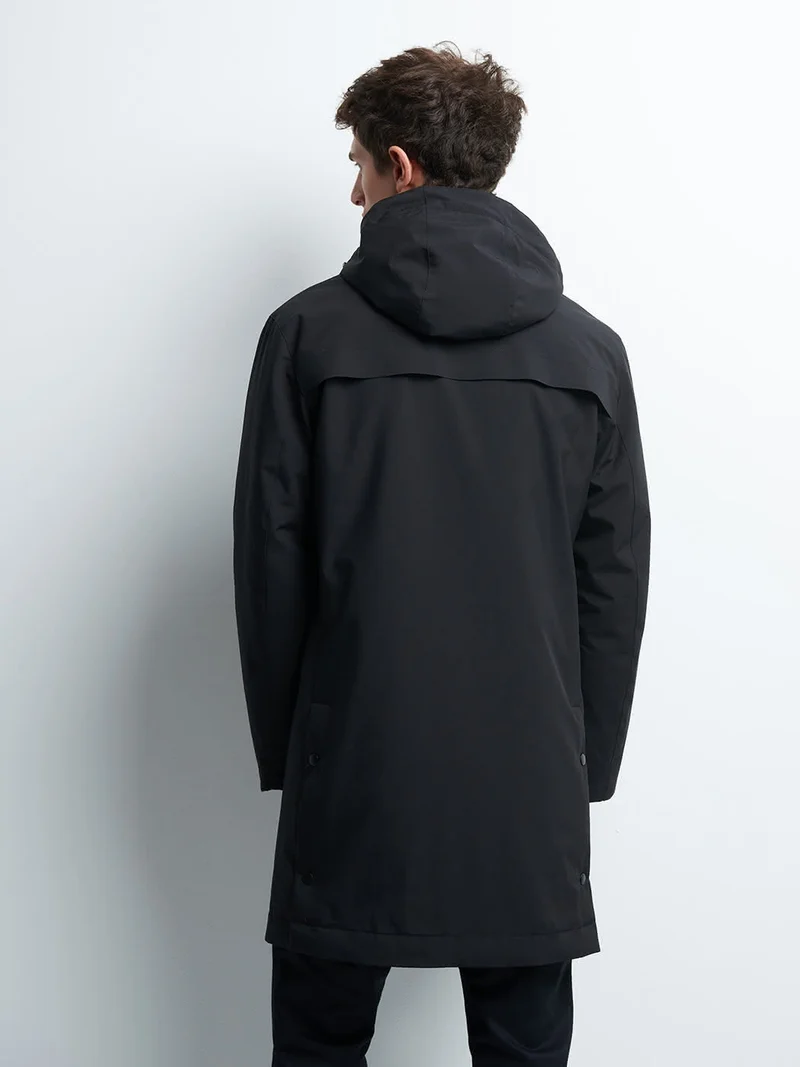 Imperméable déperlante à capuche