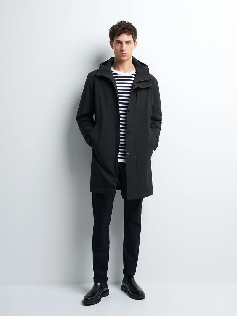 Imperméable déperlante à capuche