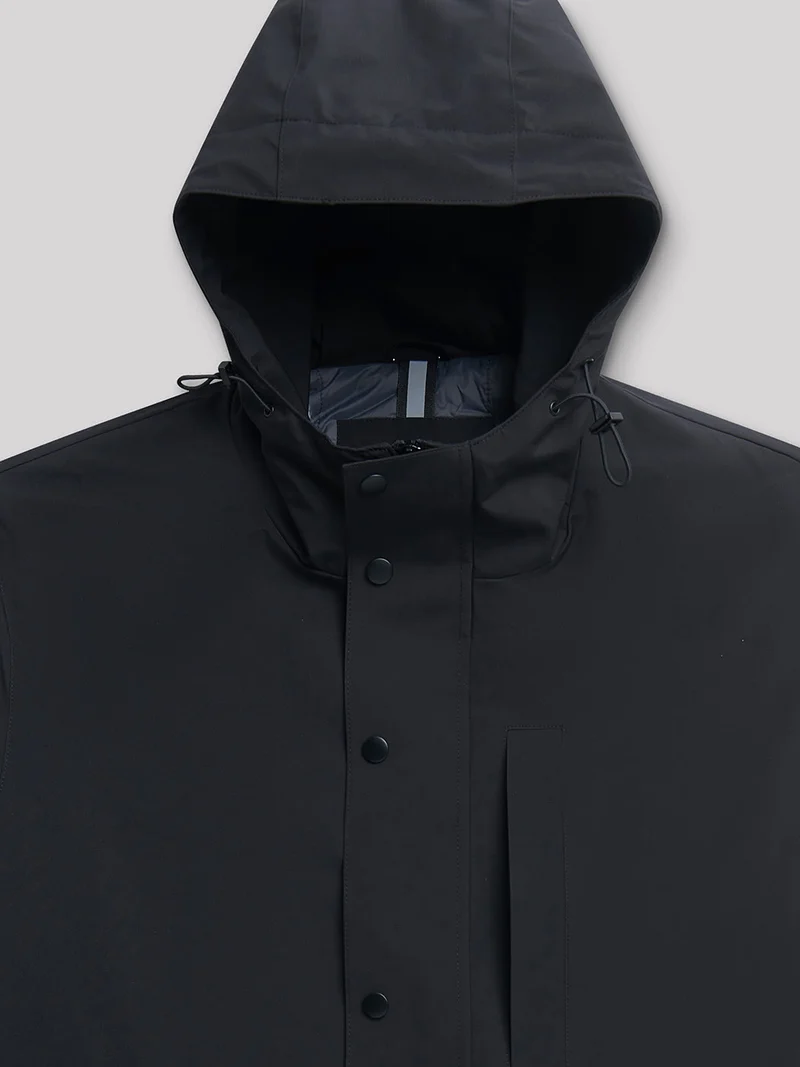 Imperméable déperlante à capuche