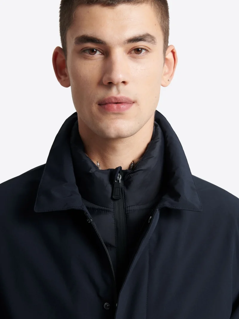 Parka col chemise 2 en 1