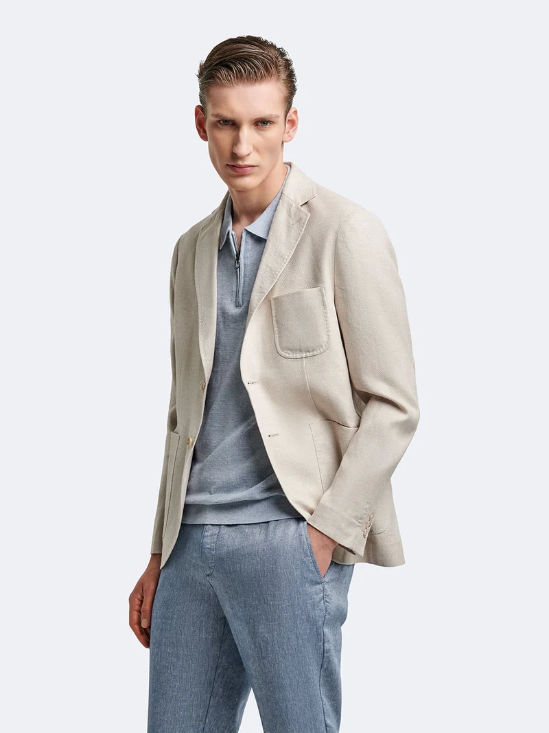 Veste ville en coton-lin