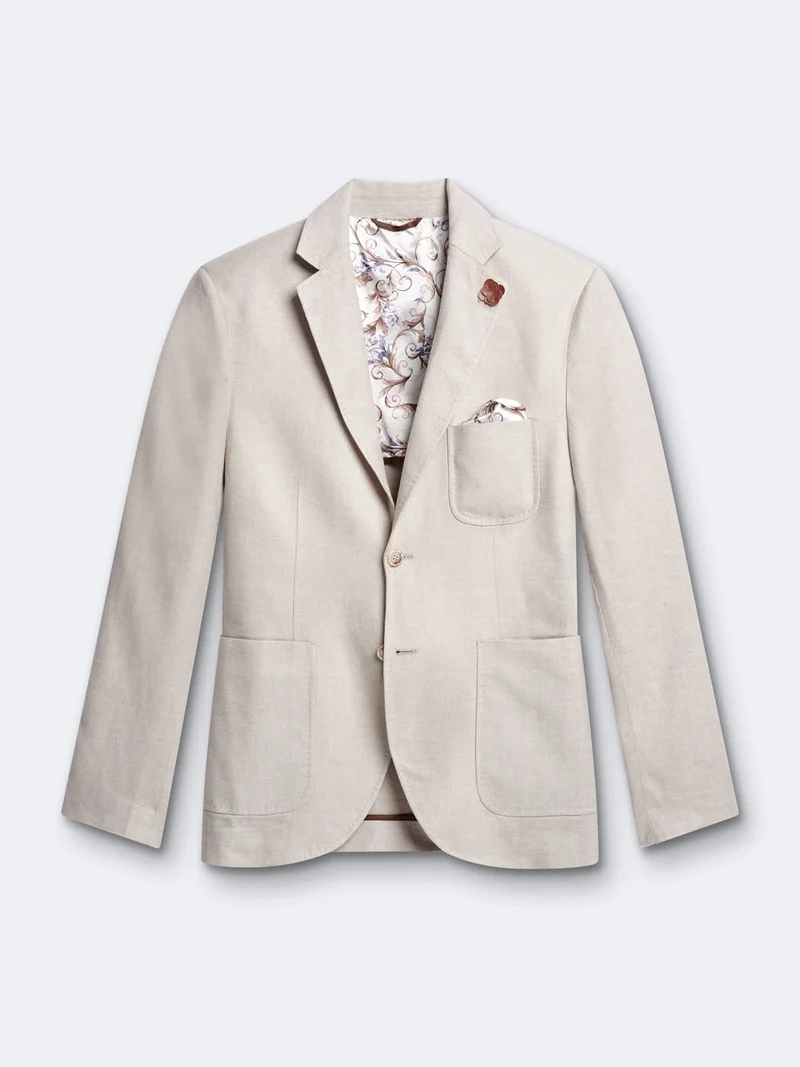 Veste ville en coton-lin
