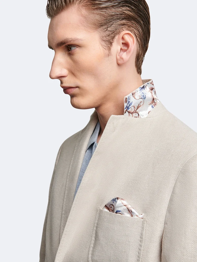 Veste ville en coton-lin