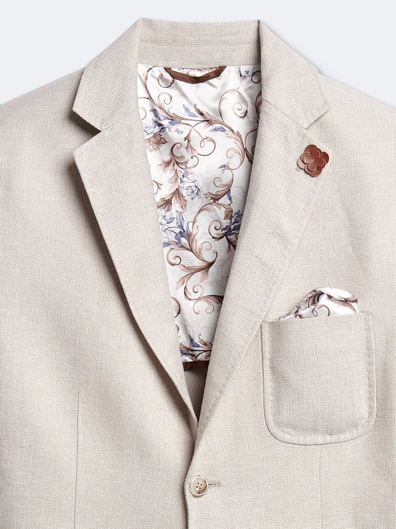 Veste ville en coton-lin