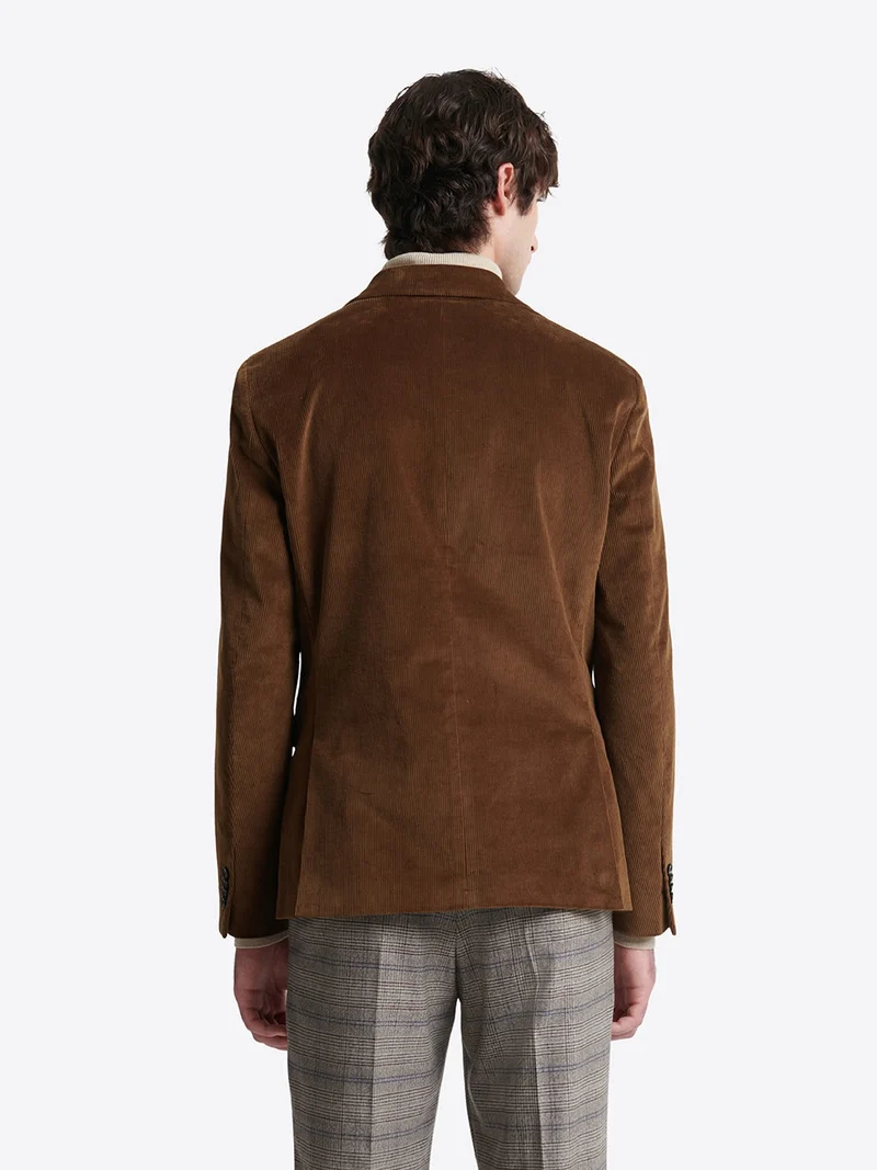 Veste de ville en velours côtelé
