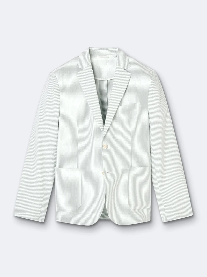 Veste ville regular rayé