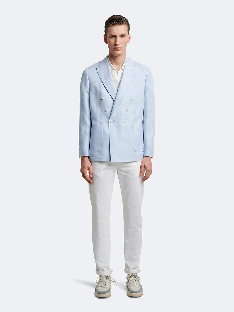 Veste croisée 100% lin
