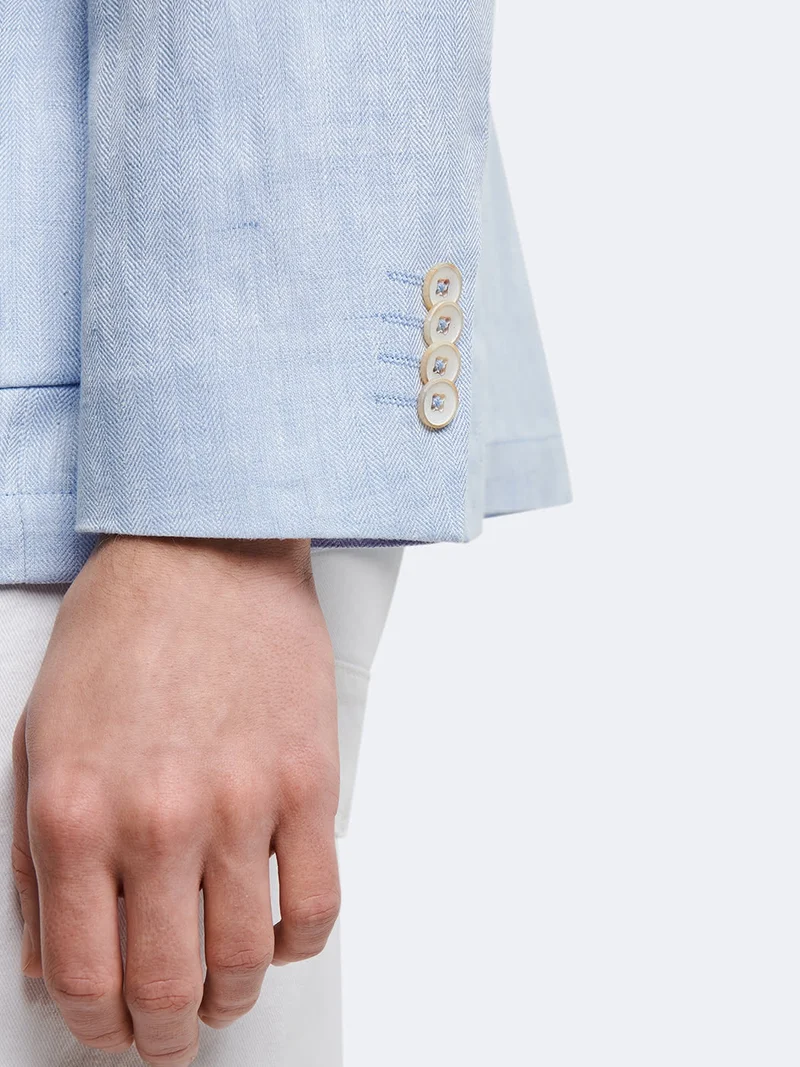 Veste croisée 100% lin