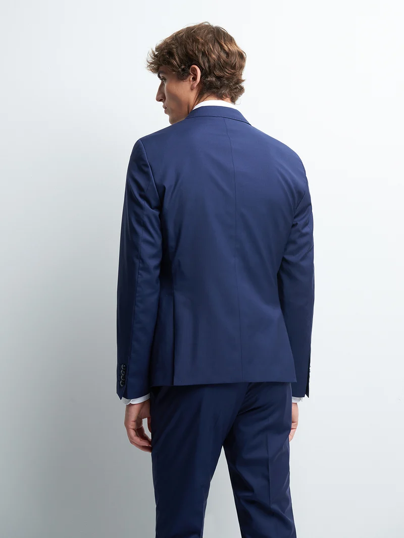Veste coordonnable extra-slim en laine
