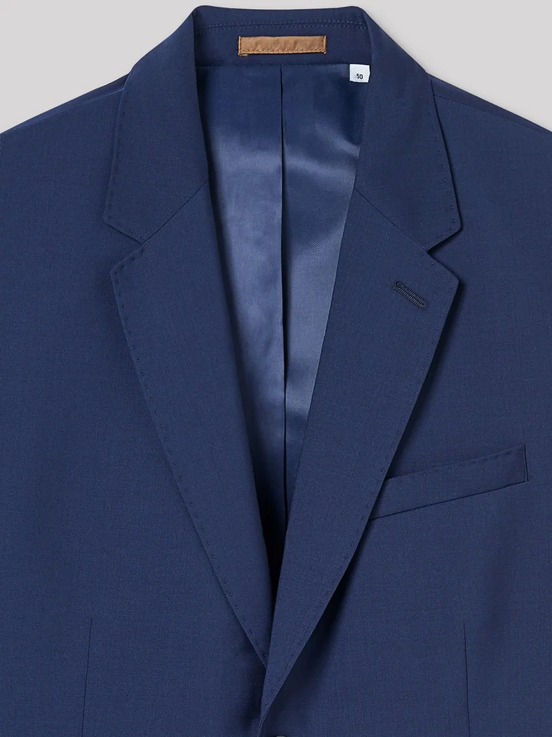 Veste coordonnable extra-slim en laine