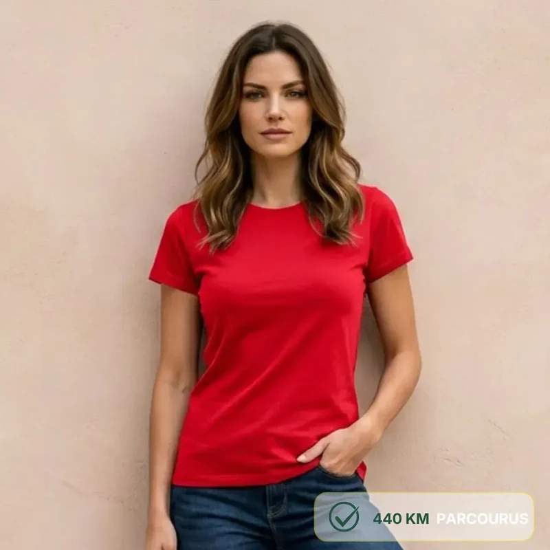 T-shirt femme rouge
