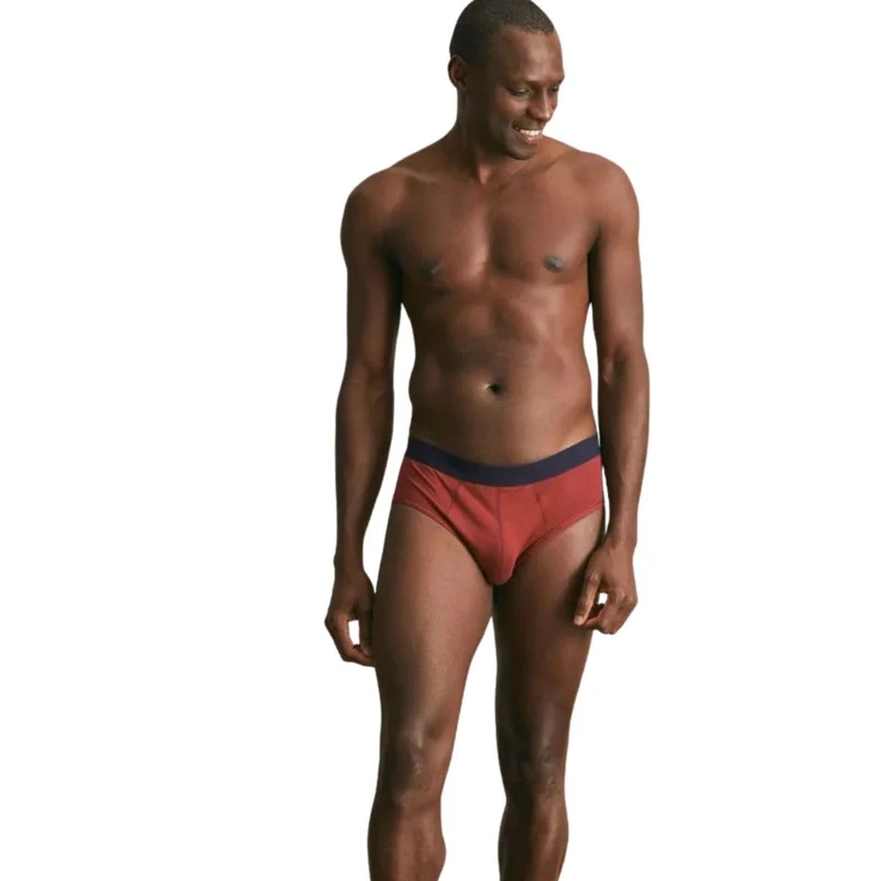 Slip Homme grenat