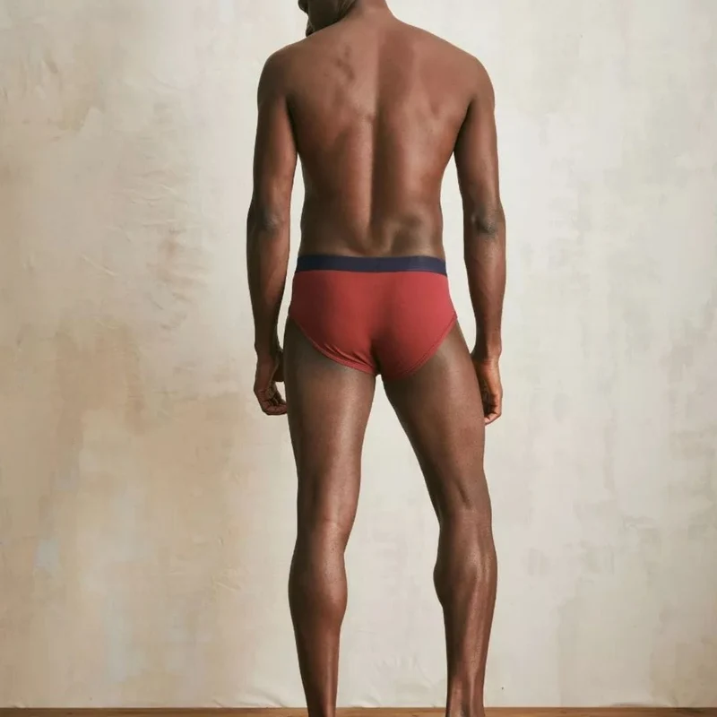 Slip Homme grenat