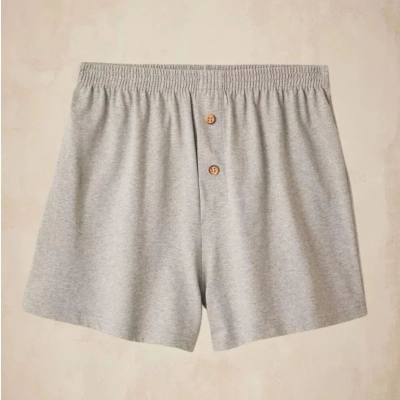 Caleçon Made In France Gris