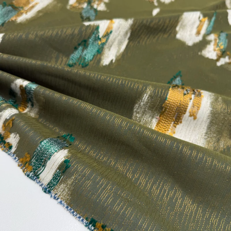 Tissu Brocart, Soie Viscose - Belvento