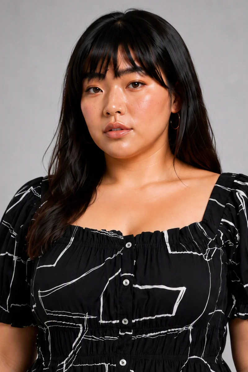Sivra|Viscose Elasticated Peplum Top