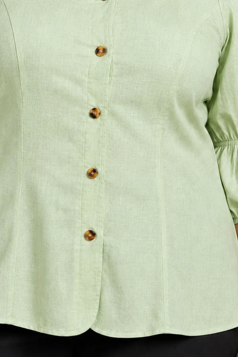 Cavira|Cotton Square Neck Top
