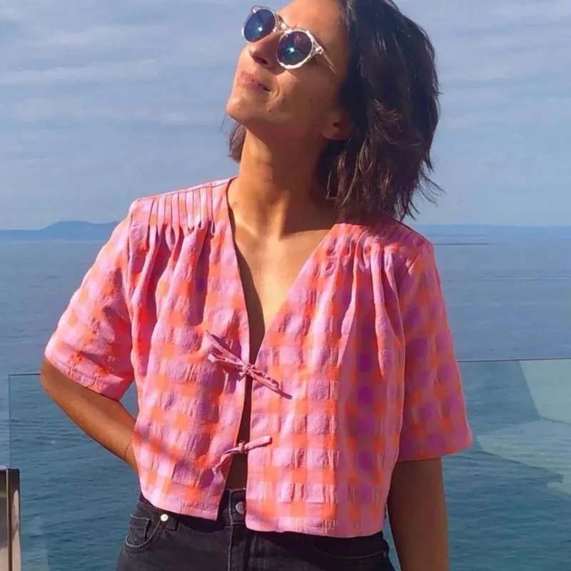 PATRON DE COUTURE PDF | Blouse Nouée Sacha | Maéli Paris | FRANÇAIS SEULEMENT