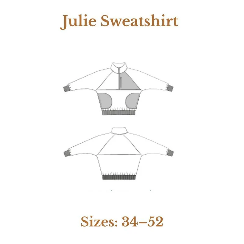 PATRON DE COUTURE PDF | Sweatshirt Julie | Maéli Paris | FRANÇAIS SEULEMENT
