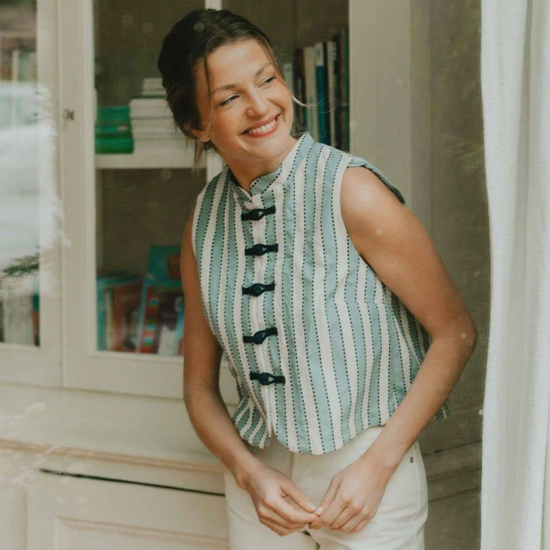 PATRON DE COUTURE PDF | Haut croisé Victoire | Maéli Paris | FRANÇAIS SEULEMENT