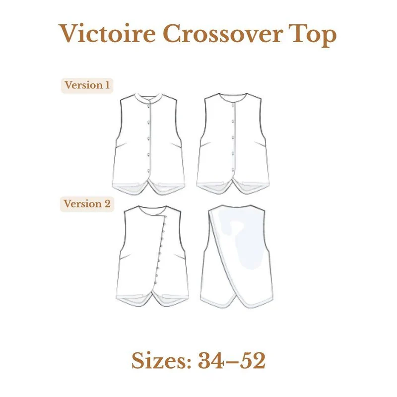 PATRON DE COUTURE PDF | Haut croisé Victoire | Maéli Paris | FRANÇAIS SEULEMENT