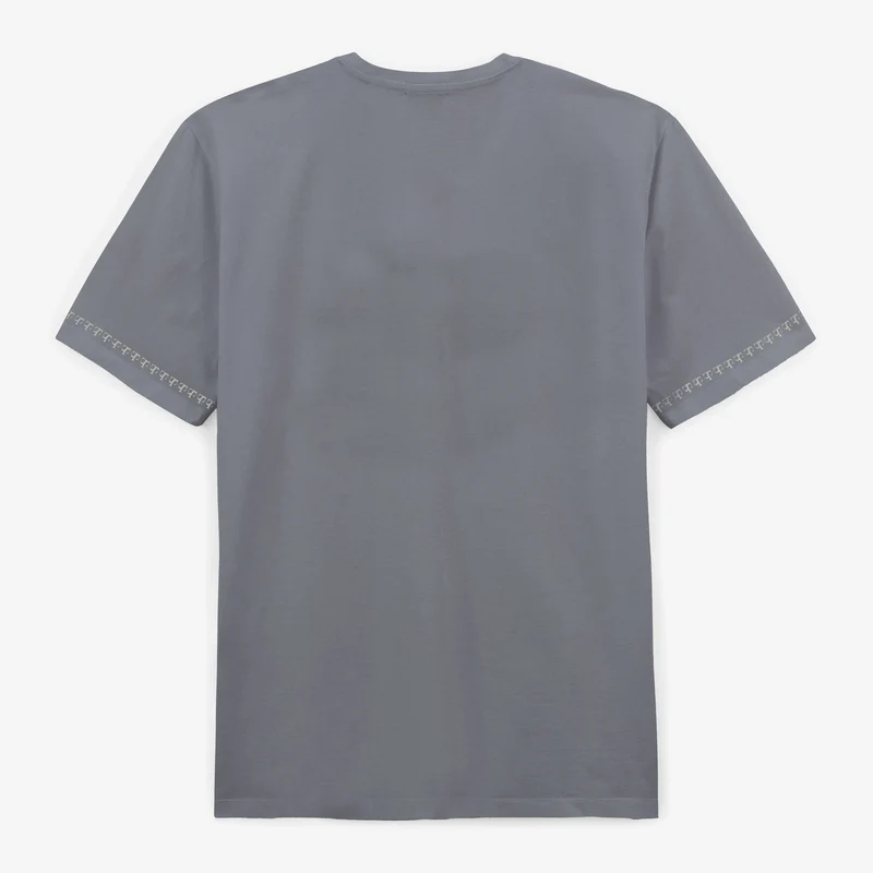 T-shirt manches courtes coton gris 1907 Stade Toulousain