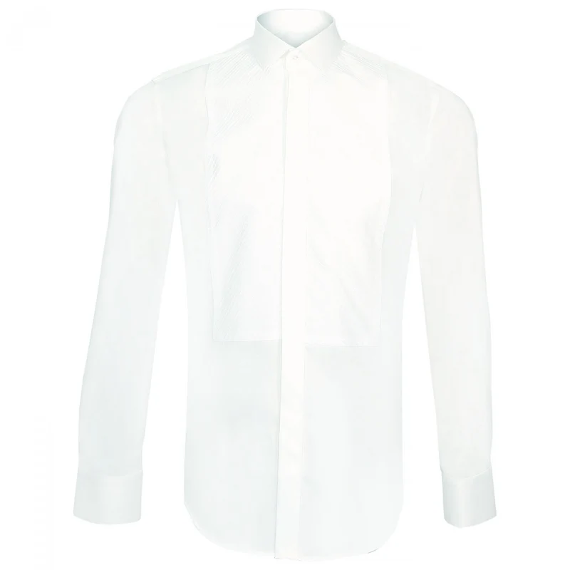 Chemise homme cérémonie coupe cintrée PLASTRON Emporio balzani