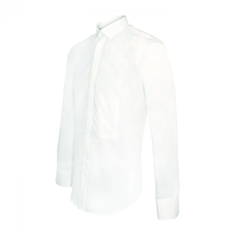 Chemise homme cérémonie coupe cintrée PLASTRON Emporio balzani