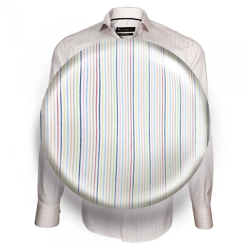 Chemise homme multicolore coupe cintrée SETTIMO II Emporio balzani