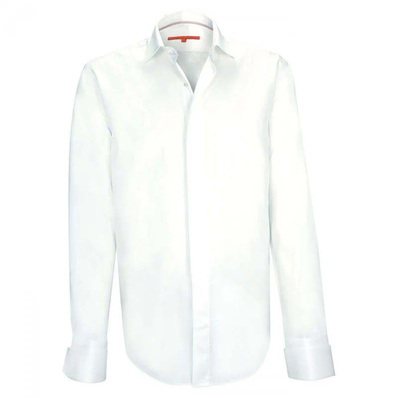 Chemise homme à manchette biseautée coupe droite WILLIAM Andrew Mac Allister