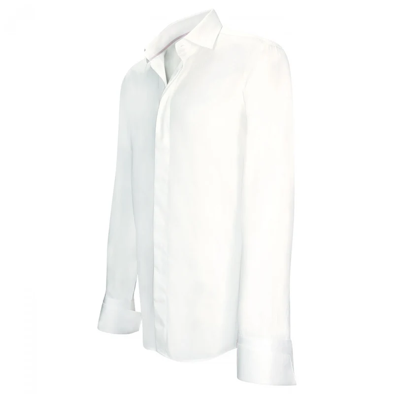 Chemise homme à manchette biseautée coupe droite WILLIAM Andrew Mac Allister