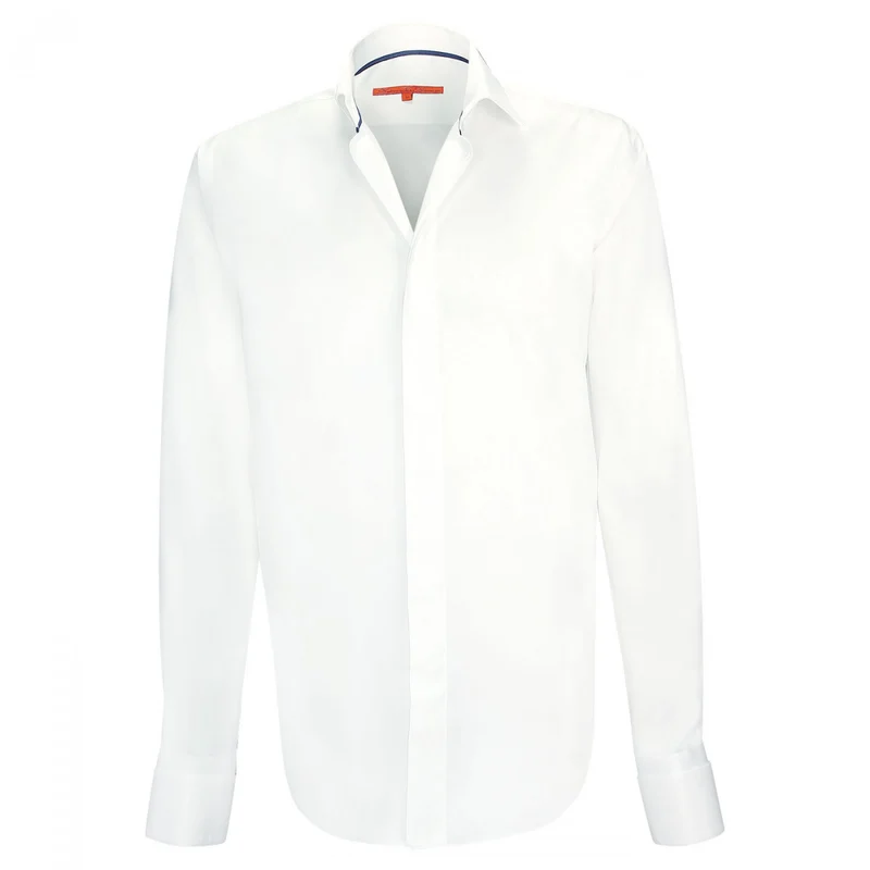 Chemise homme à manchette biseautée coupe droite WILLIAM Andrew Mac Allister
